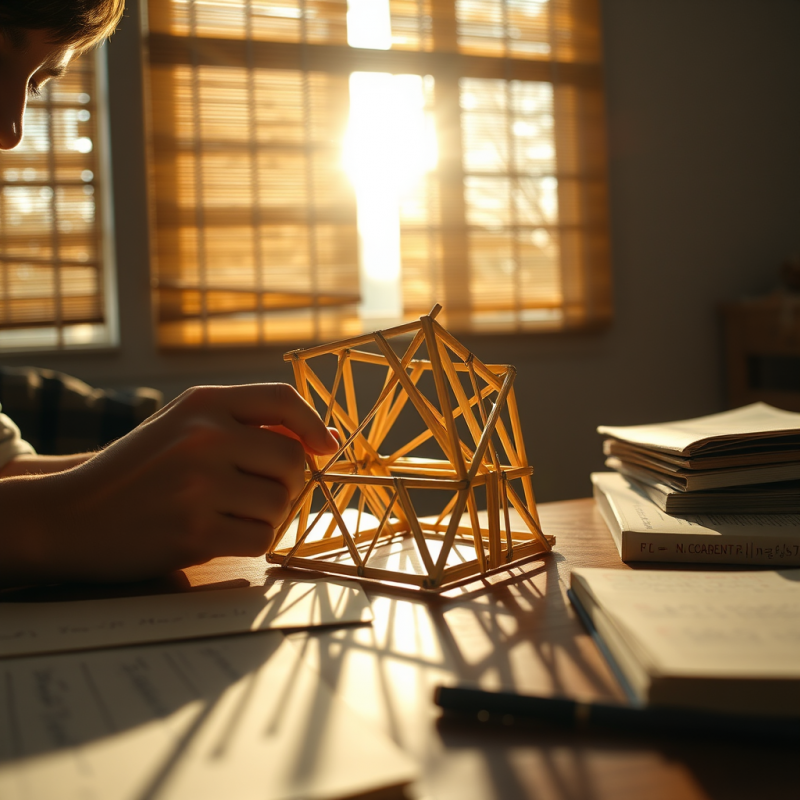 Architect's Model in Study