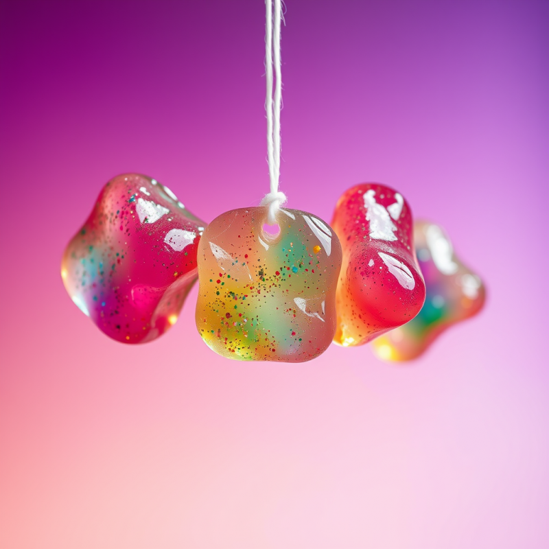 Colorful Resin Beads