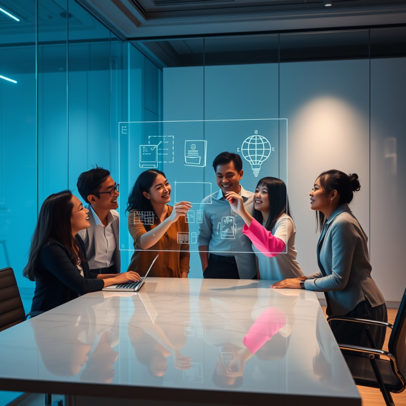 Team Brainstorming Session