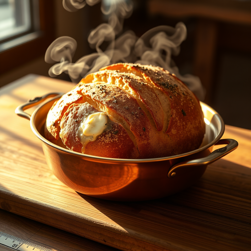 Golden Bread with Butter