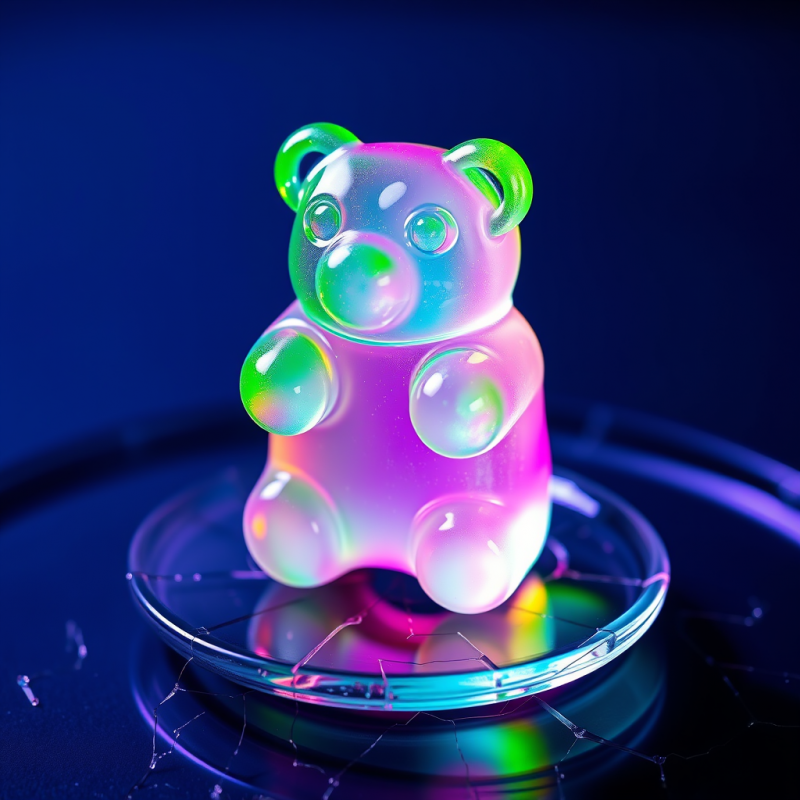 Glowing Gummy Bear