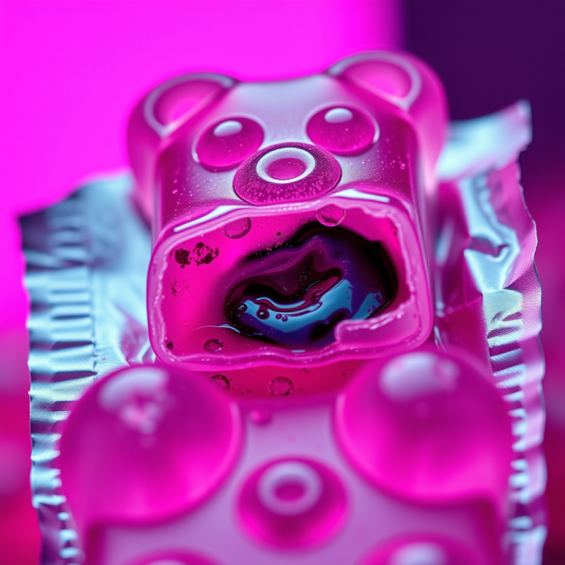 Pink Bear Candy