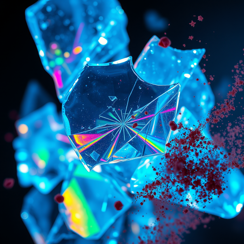 Fractured Prism Explosion