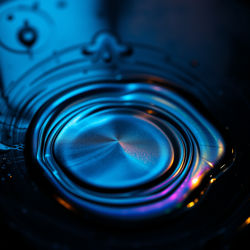 Vibrant Water Ripple