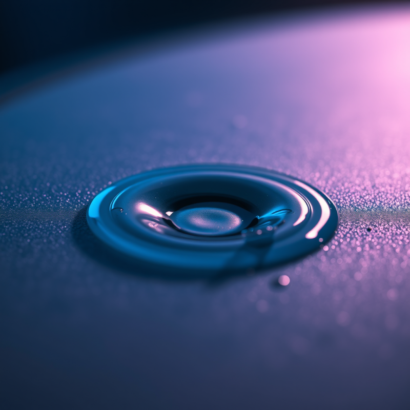 Water Droplet on a Surface