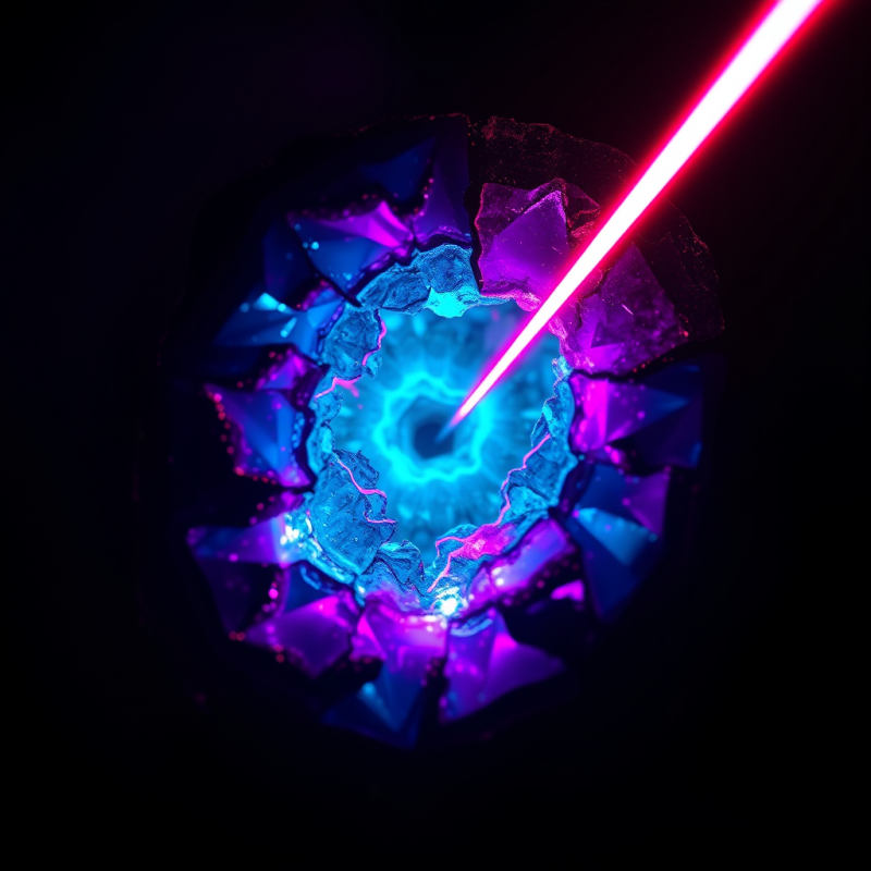 Laser Engraving on Crystal