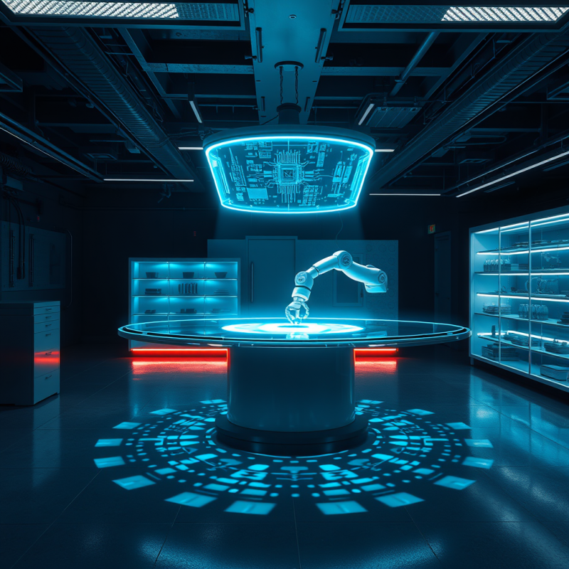 Futuristic Control Room