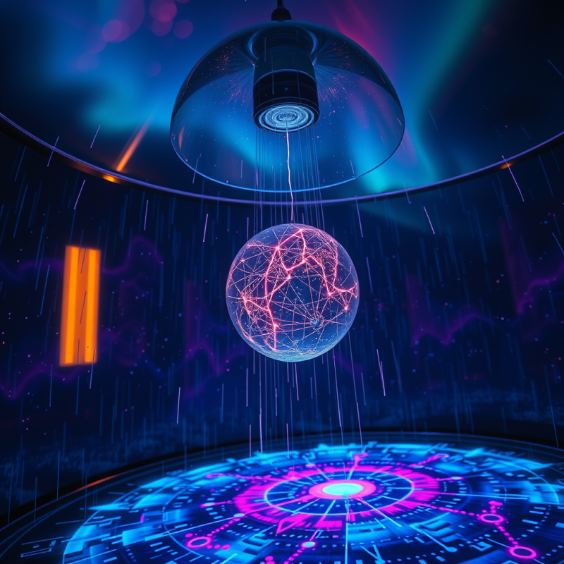 Futuristic Digital Dome