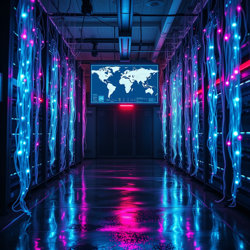 Neon Data Center