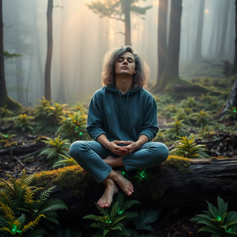 Meditation in the Forest