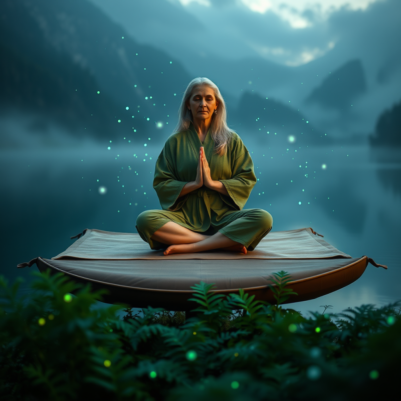 Meditating in Nature