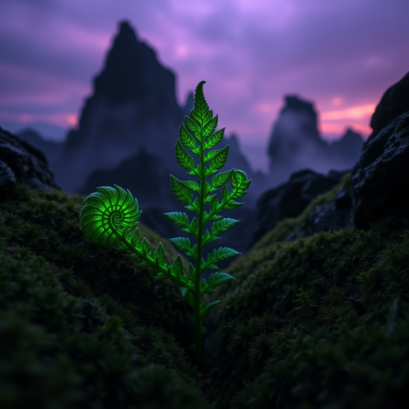 Enchanted Mossy Fern