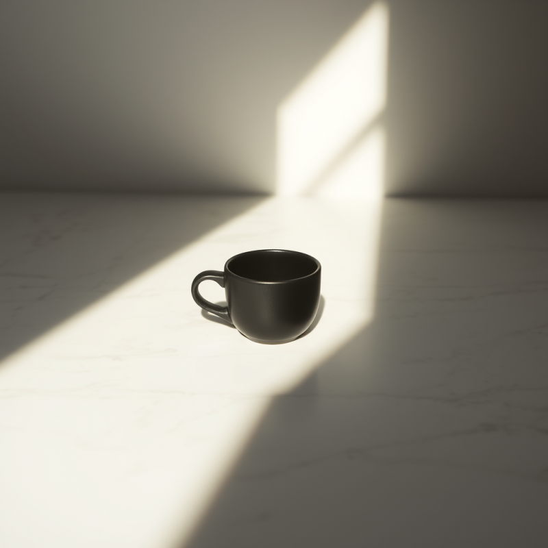 Sunlit Coffee Cup