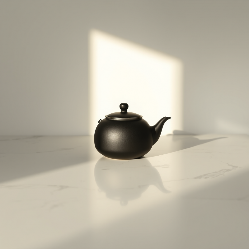Minimalist Black Tea Pot