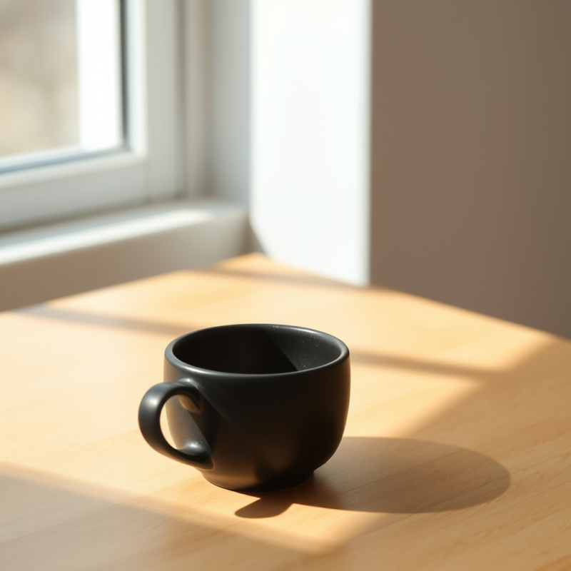 Sunlit Coffee Cup