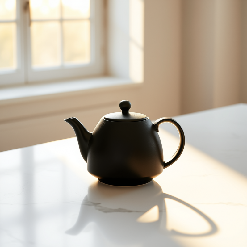Tea Kettle on a Table