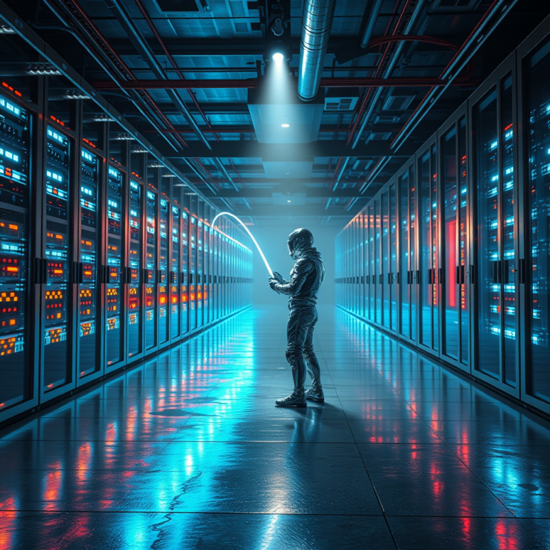 Cybernetic Guardian in Data Center