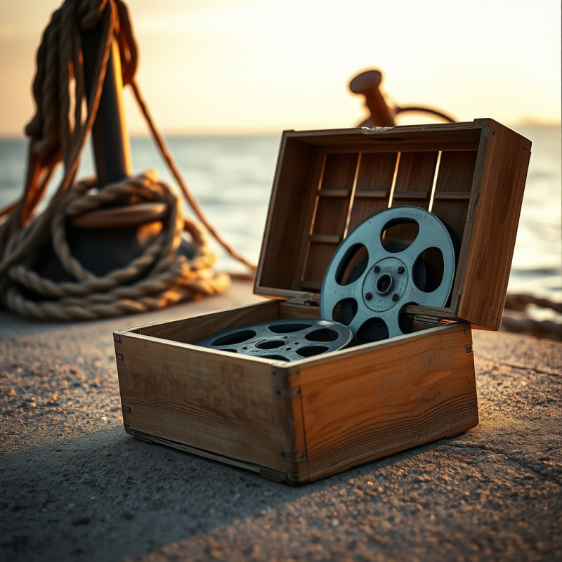 Treasure Chest by the Sea