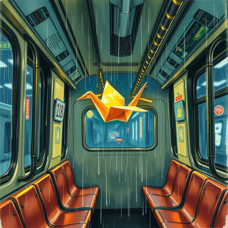 Rainy Subway Interior