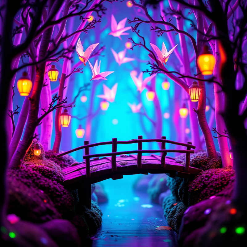 Enchanted Lantern Pathway