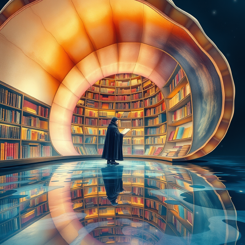 Figure Reading in Spiral Library