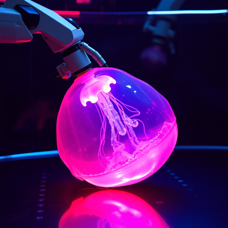 Glowing Jellyfish Lamp