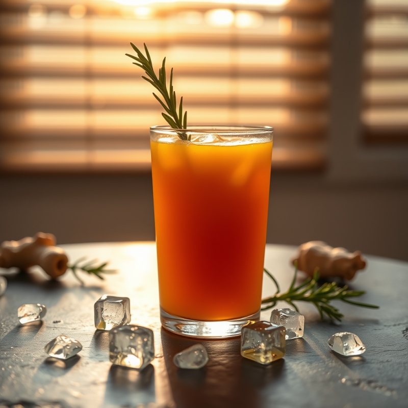 Sunlit Citrus Drink