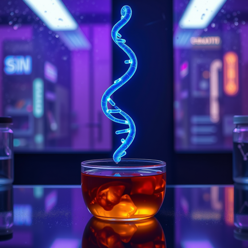 Neural Dna in Liquid