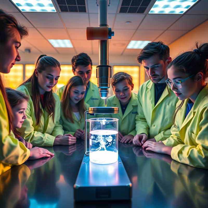 Young Scientists in Lab