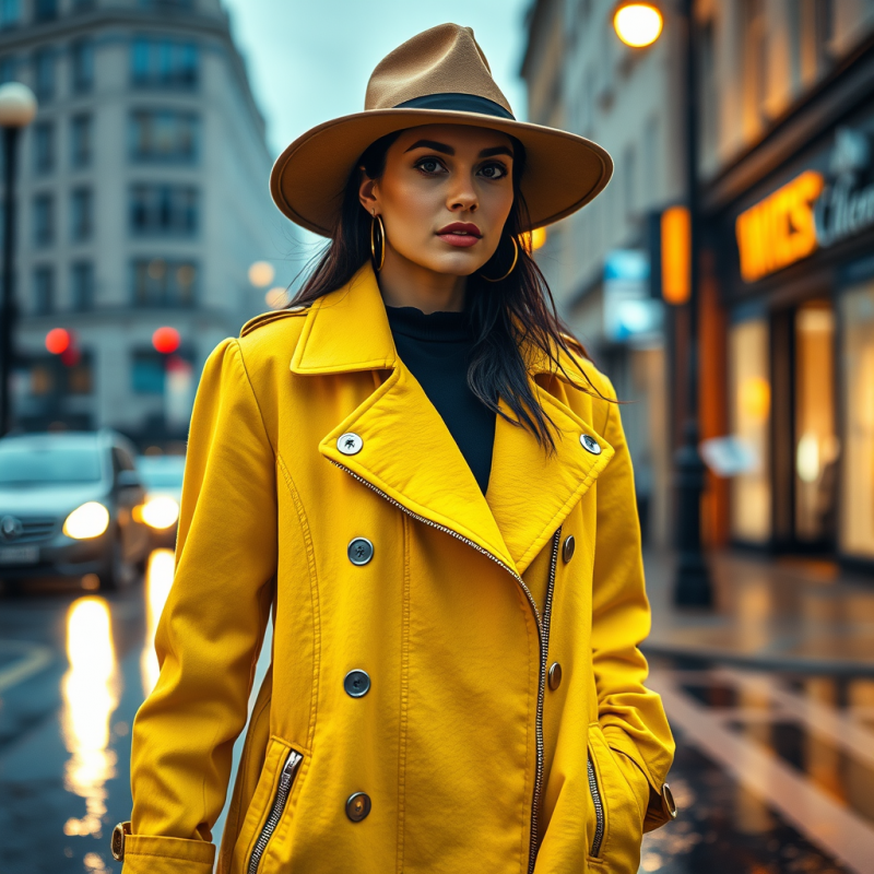 Urban Chic in Yellow