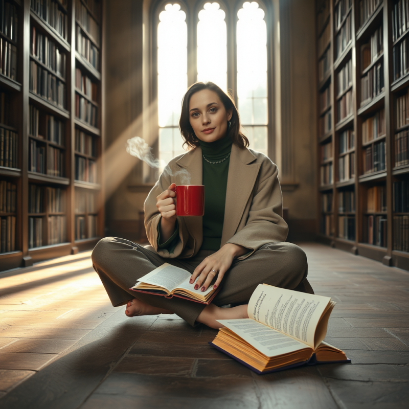 Reading in a Library