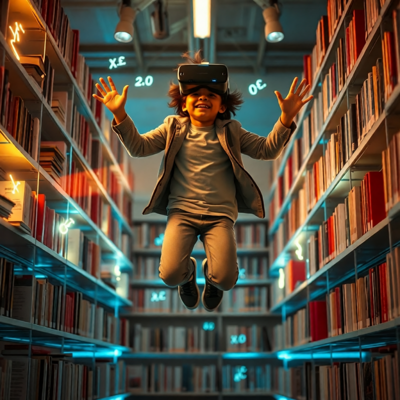 Virtual Reality in a Library