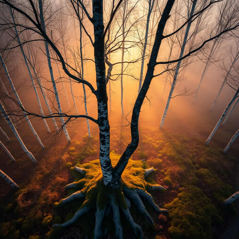 Aerial View of a Single