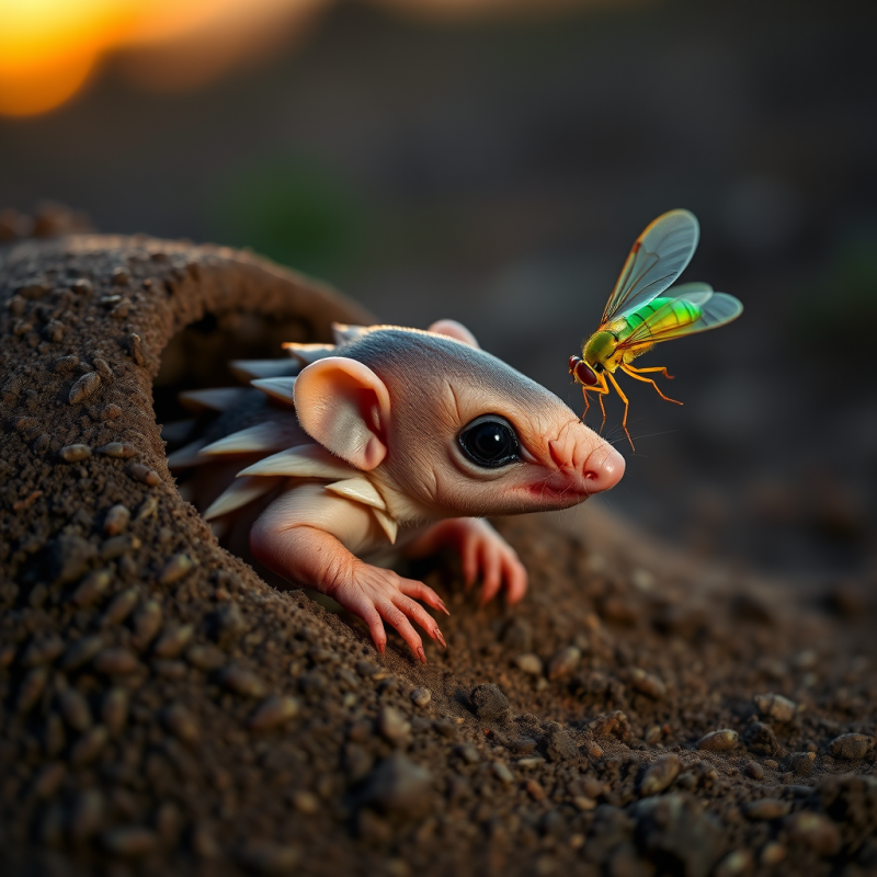 Baby Armadillo with Soft