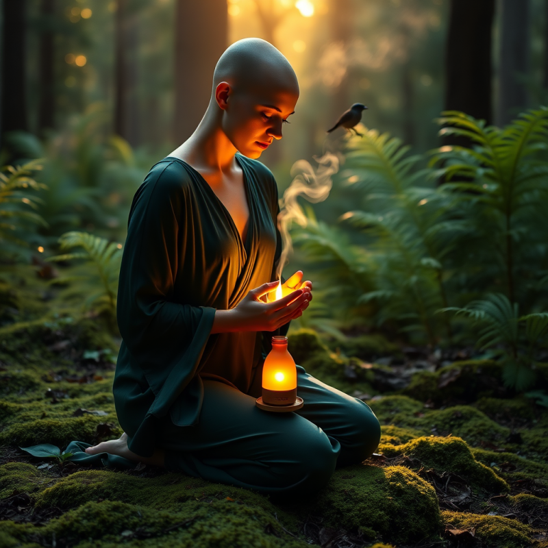 Meditative Forest Dusk