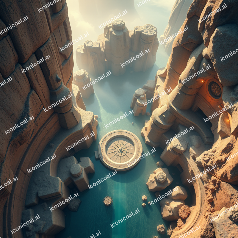 Beautiful Fantasy-sci-fi Scene