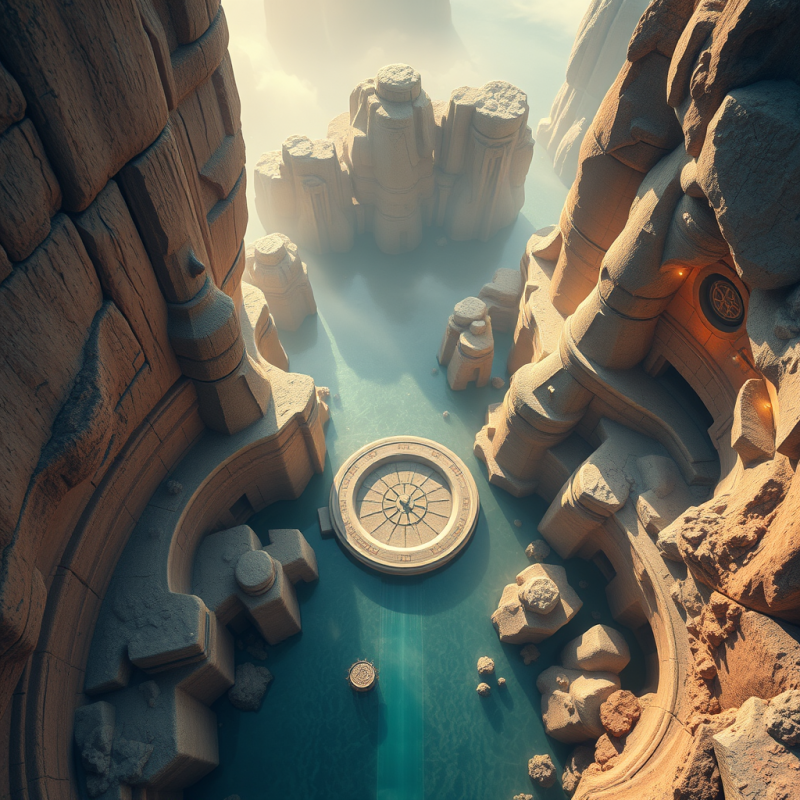 Beautiful Fantasy-sci-fi Scene