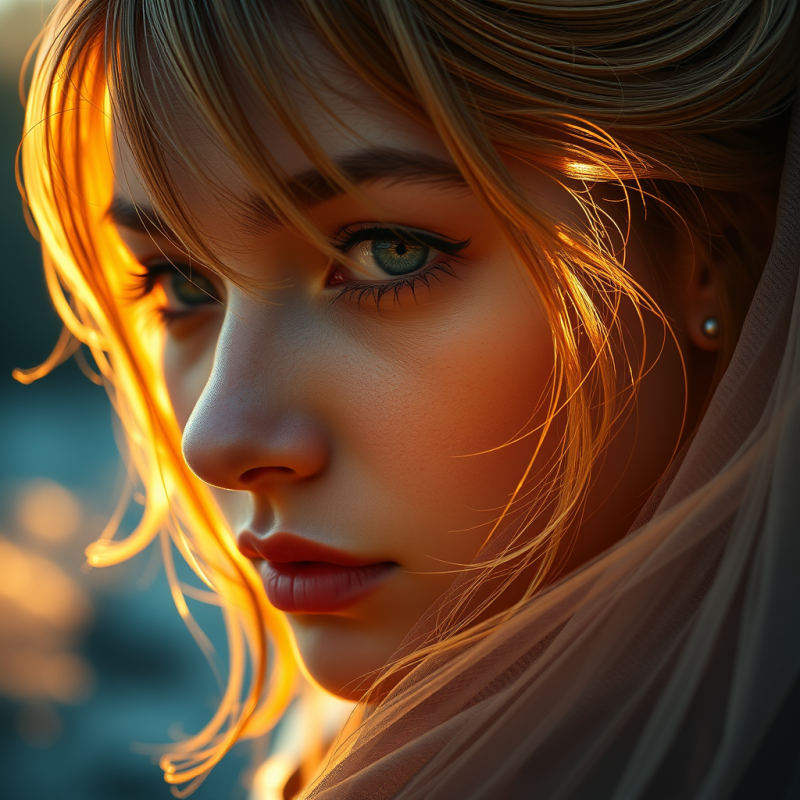 Beautiful Fantasy-sci-fi Scene