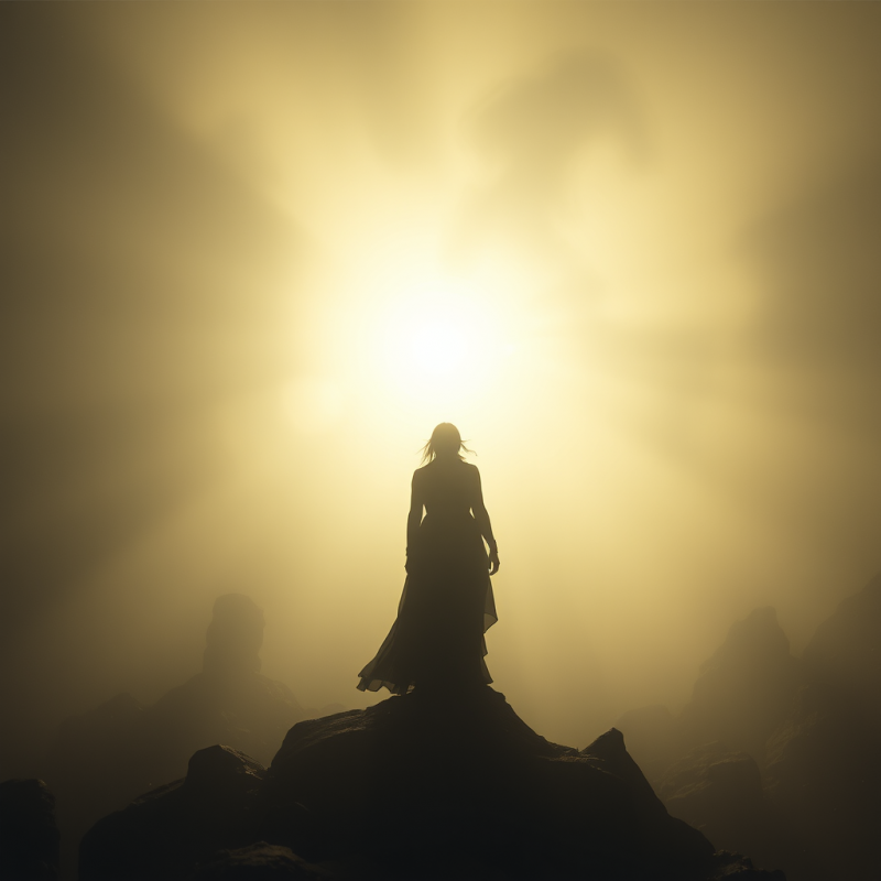 Beautiful Fantasy-sci-fi Scene