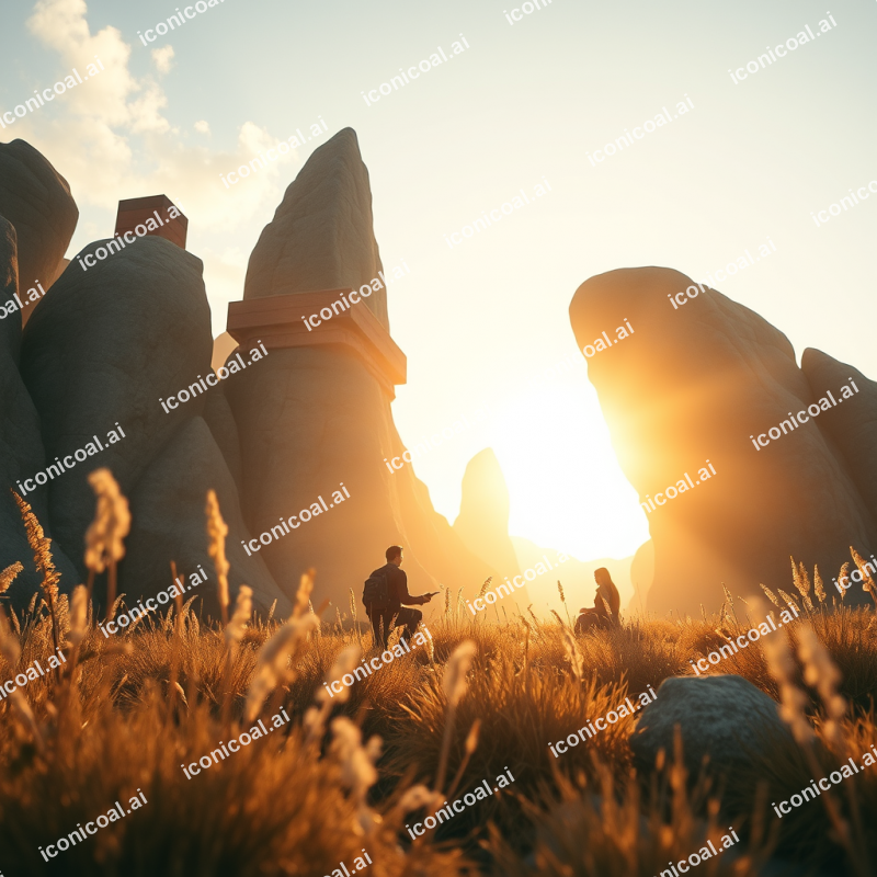 Beautiful Fantasy-sci-fi Scene