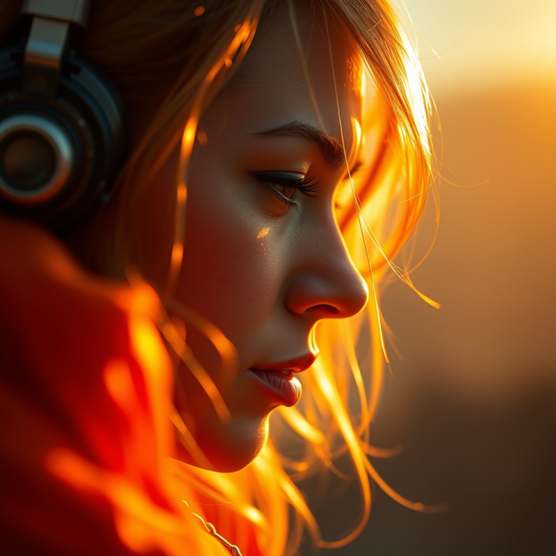 Beautiful Fantasy-sci-fi Scene