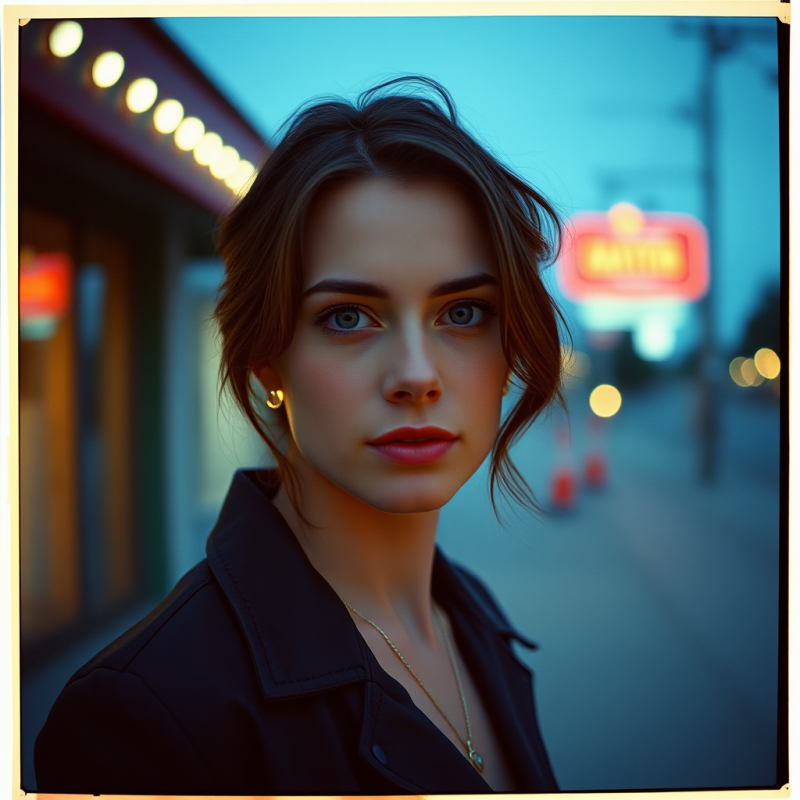 Beautiful Vintage-retro Scene