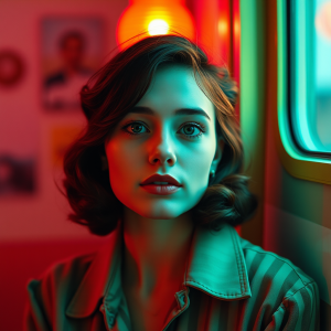 Beautiful Vintage-retro Scene