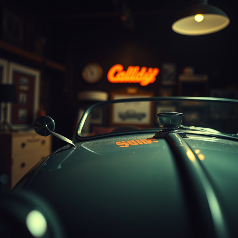 Beautiful Vintage-retro Scene