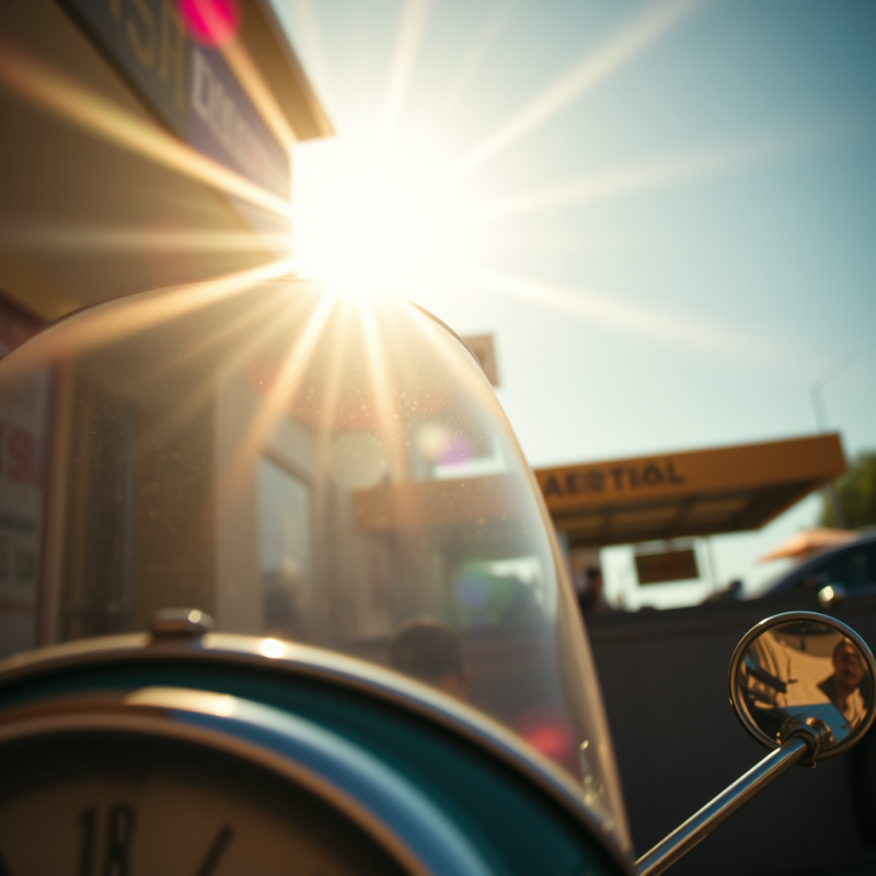 Beautiful Vintage-retro Scene