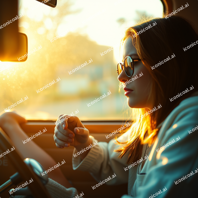 Beautiful Vintage-retro Scene