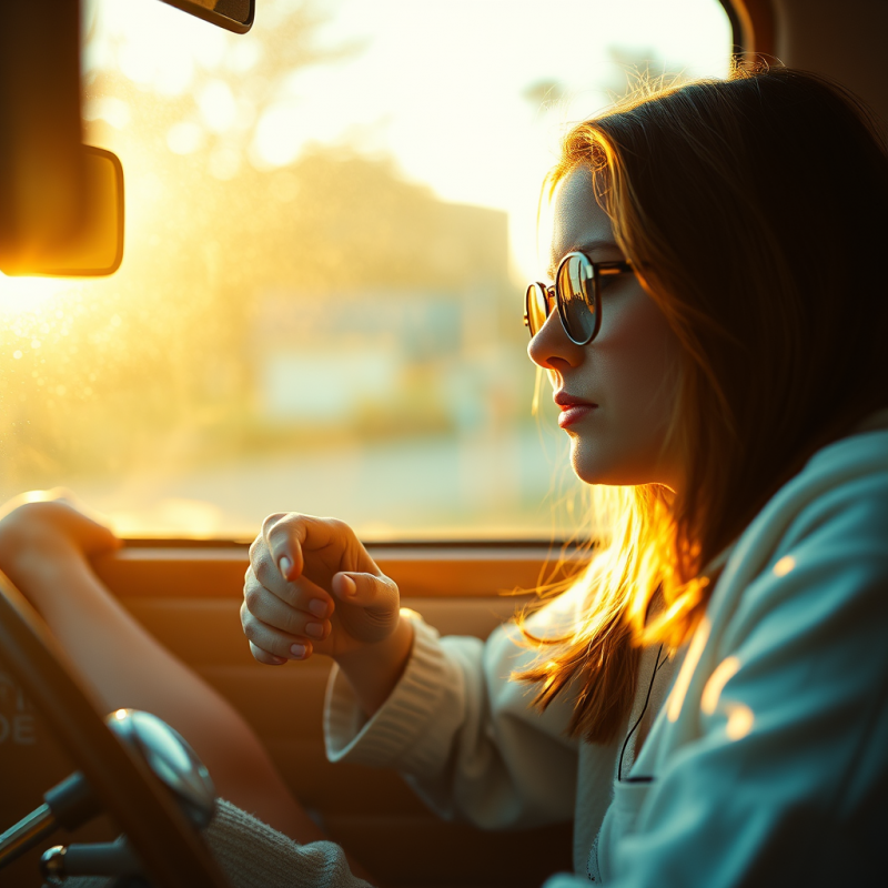 Beautiful Vintage-retro Scene