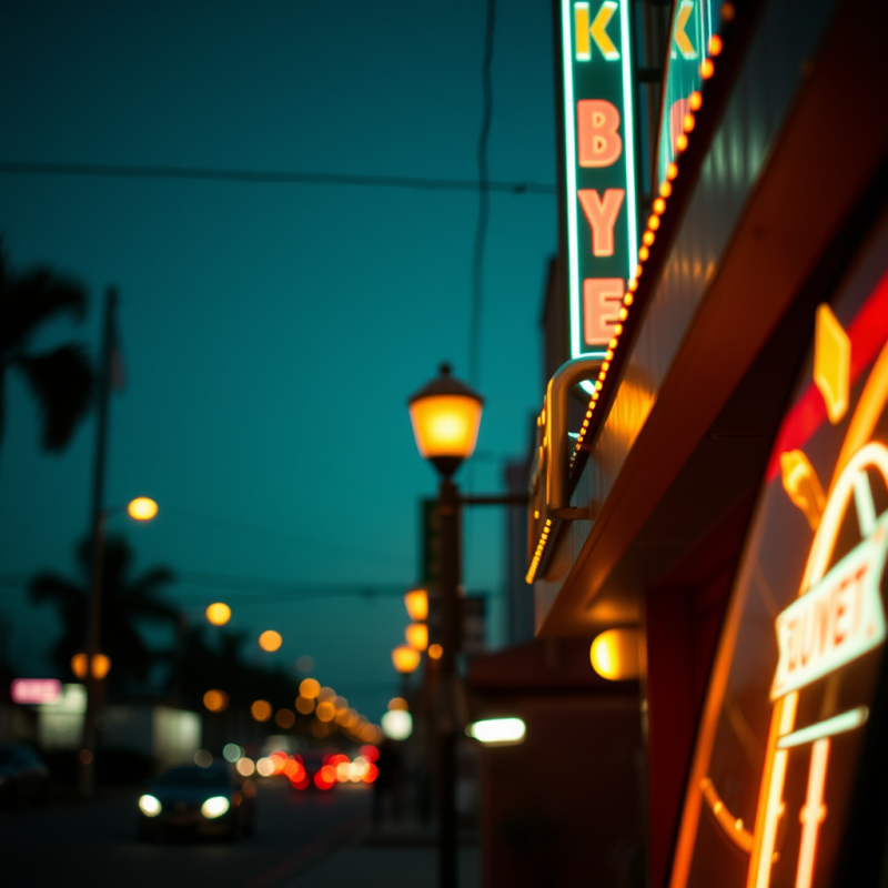 Beautiful Vintage-retro Scene