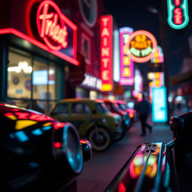 Beautiful Vintage-retro Scene