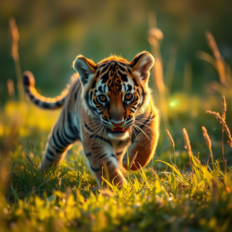 Bengal Tiger Cub